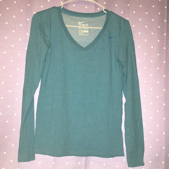 Nike Dri-fit tee long sleeve top - Picture 1 of 4